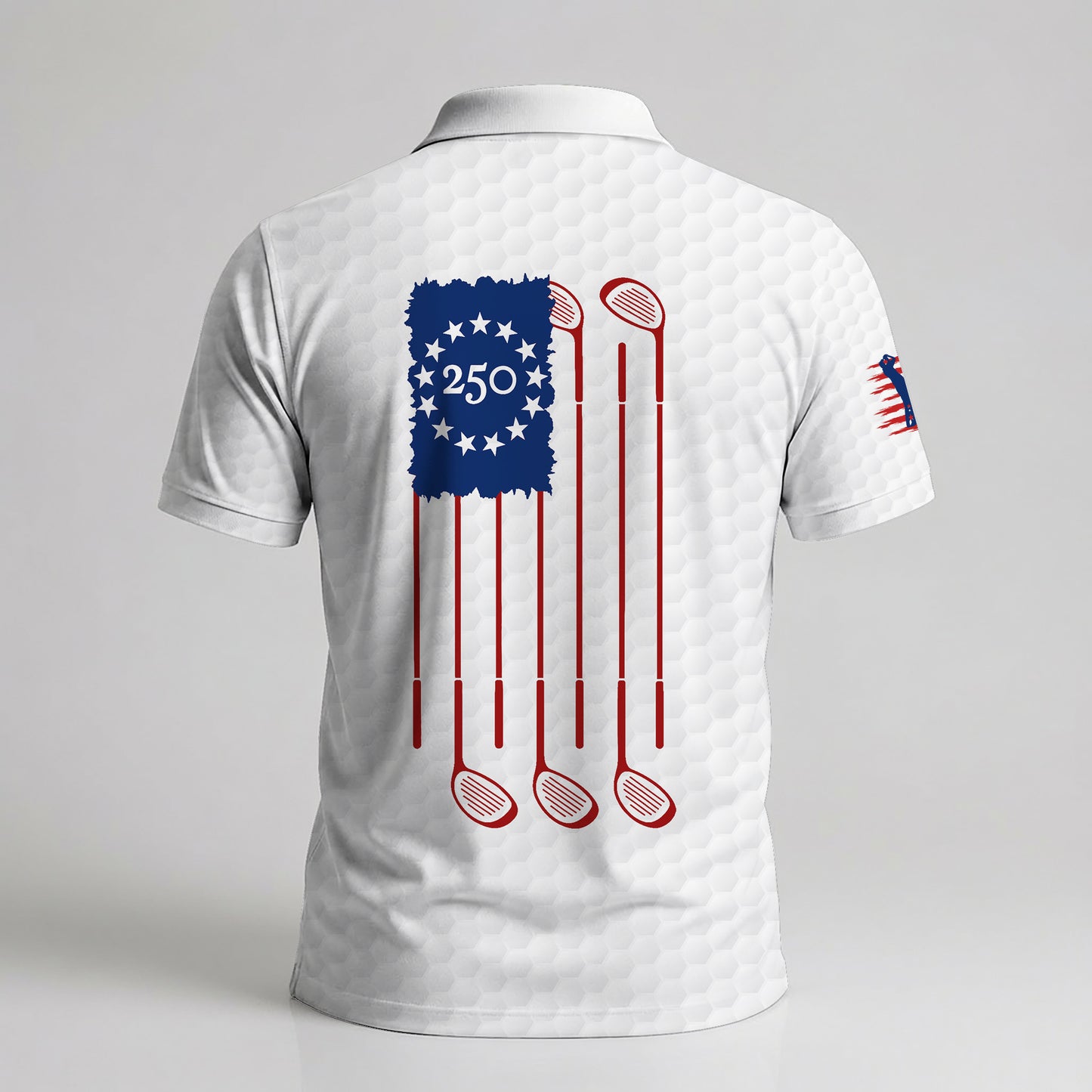 1776-2026 We the People USA 250th Anniversary Golf Polo Shirts