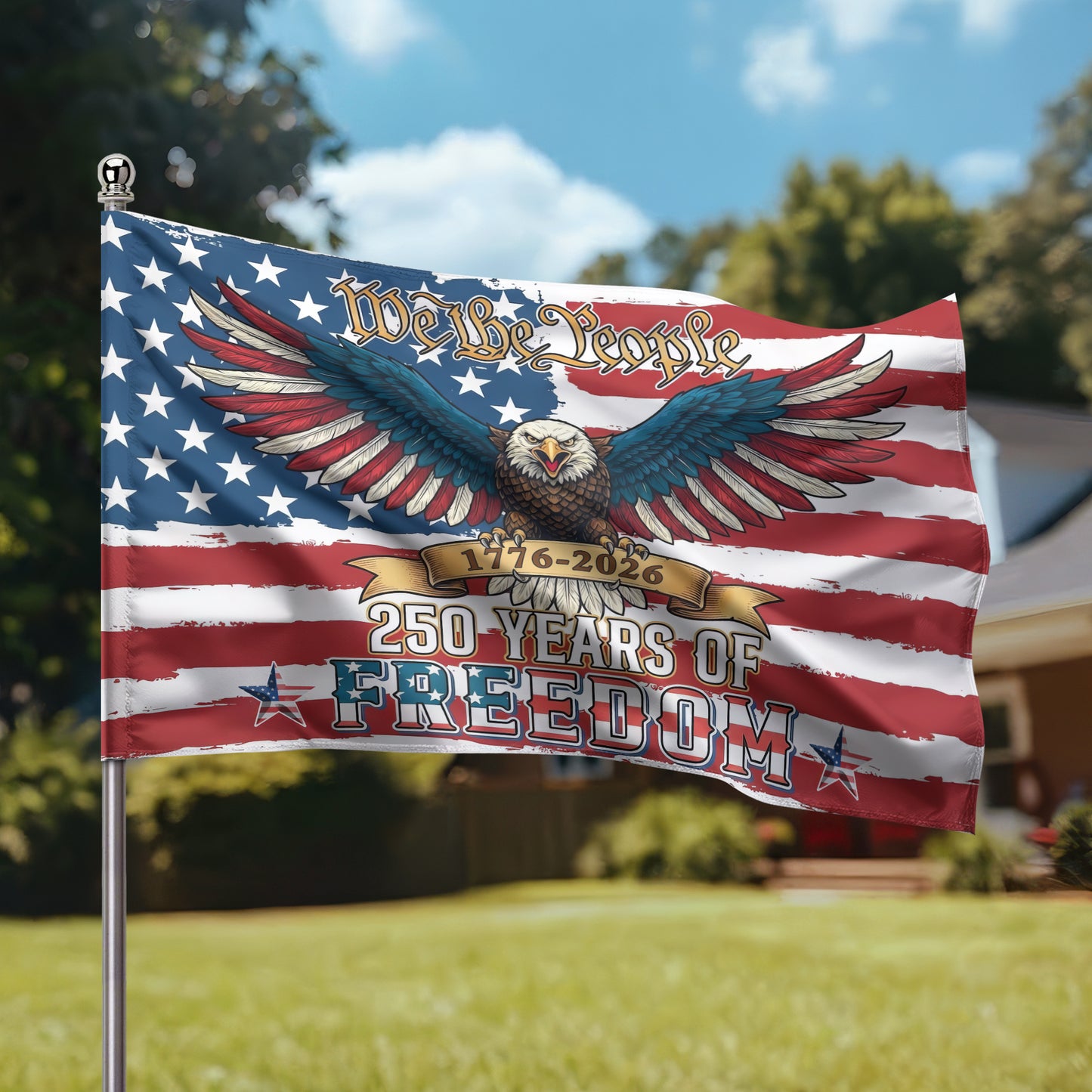 American Patriotic Flag, 250 Years