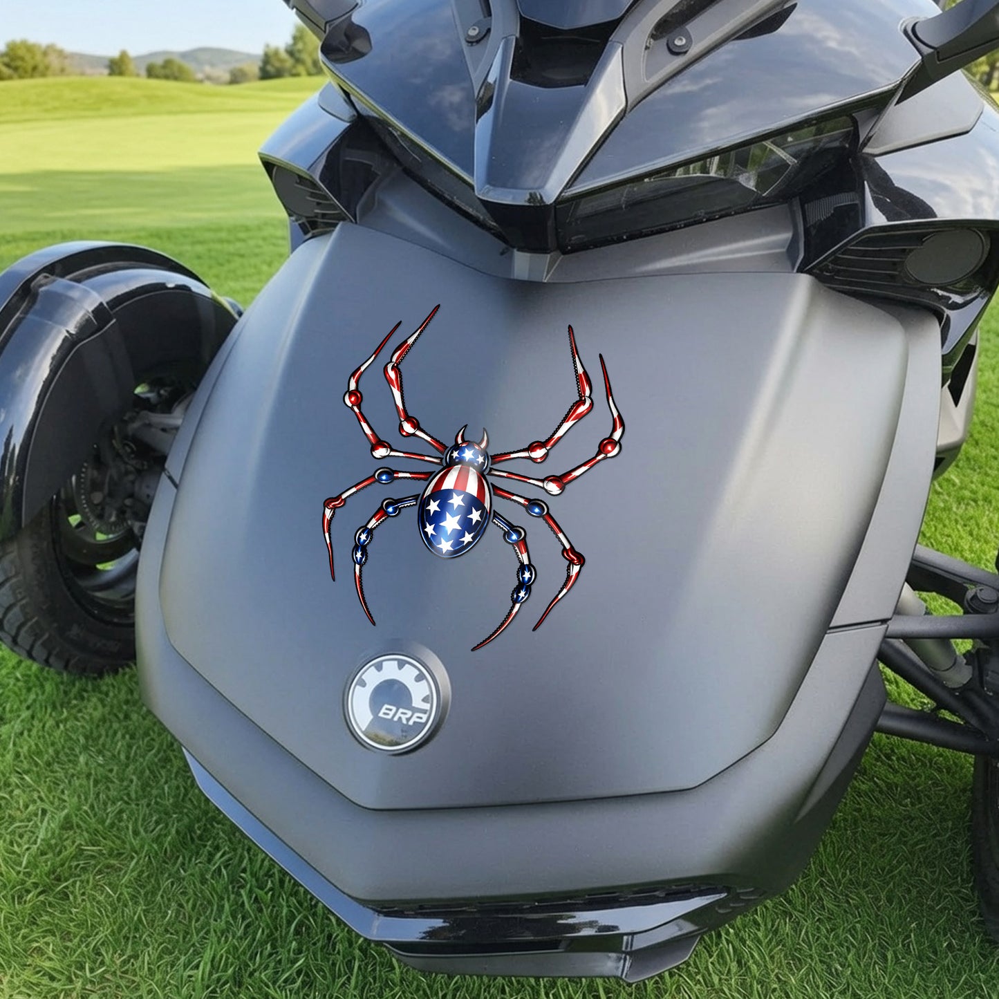 Can-am Spyder Decal USA Spider Sticker