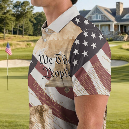 We The People American Flag Pattern 4th July Patriotic