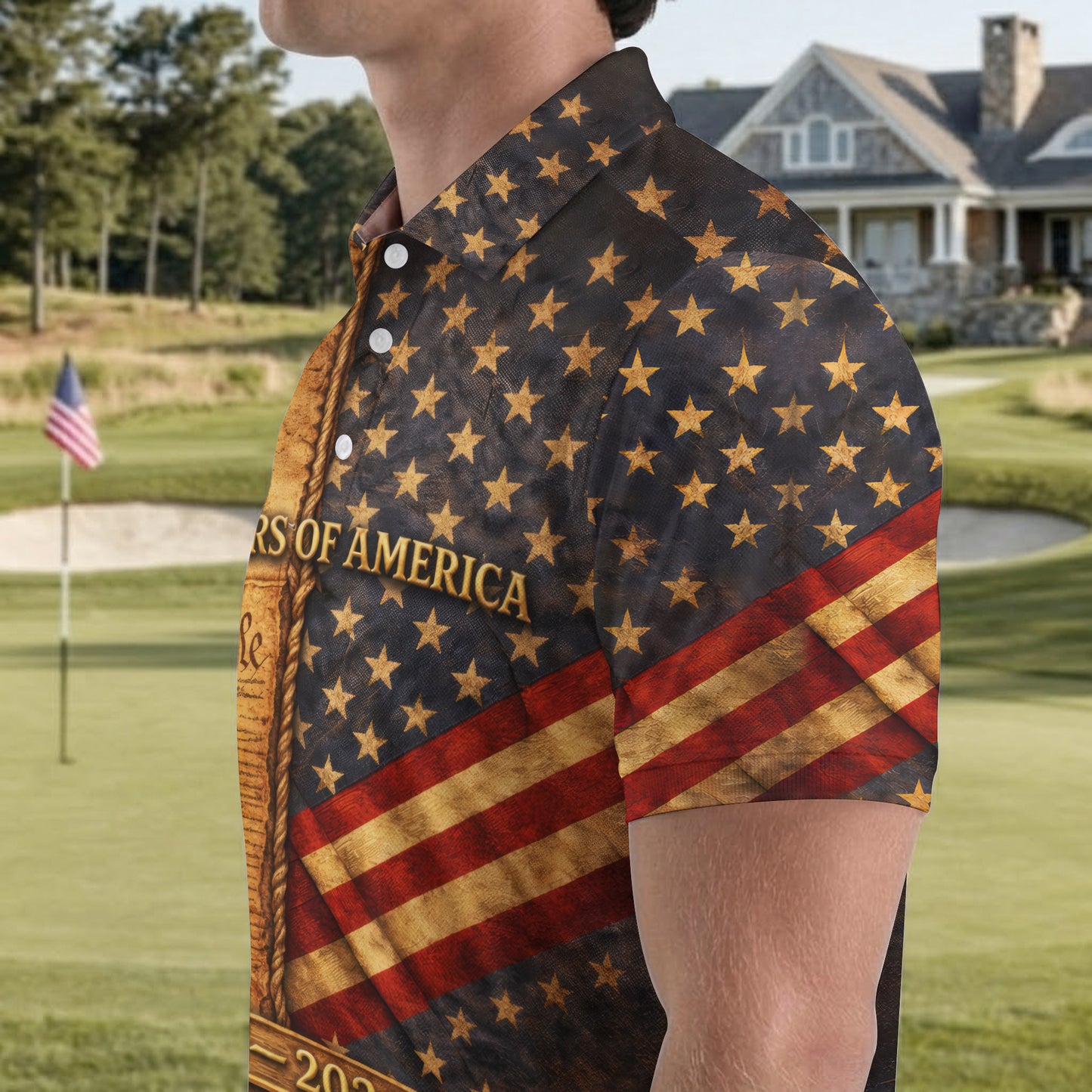 We The People 250 Years Of America 1776-2026 Polo