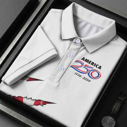 250th Anniversary Scratch Eagle Polo Shirt