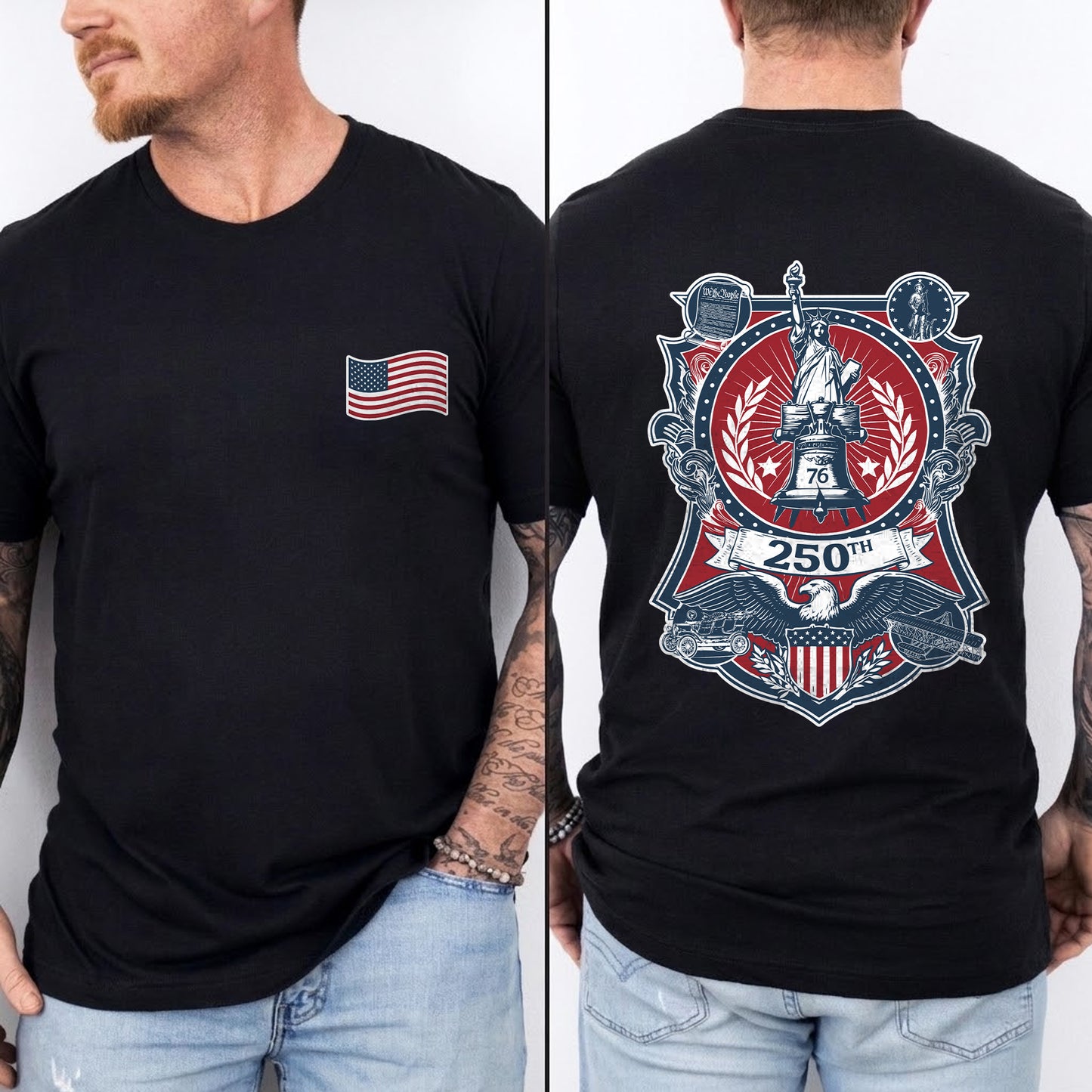 America 250th History Patriot Proud