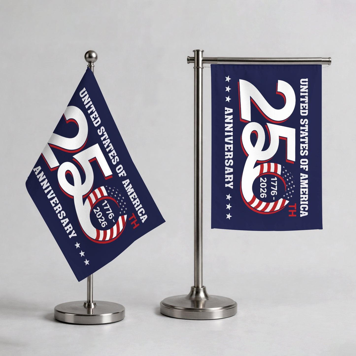 USA Flag Design for 250th Anniversary – Handheld Flag Semiquincentennial