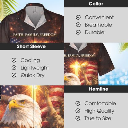 250th Anniversary Of USA Independence Day Holiday Hawaiian Shirt