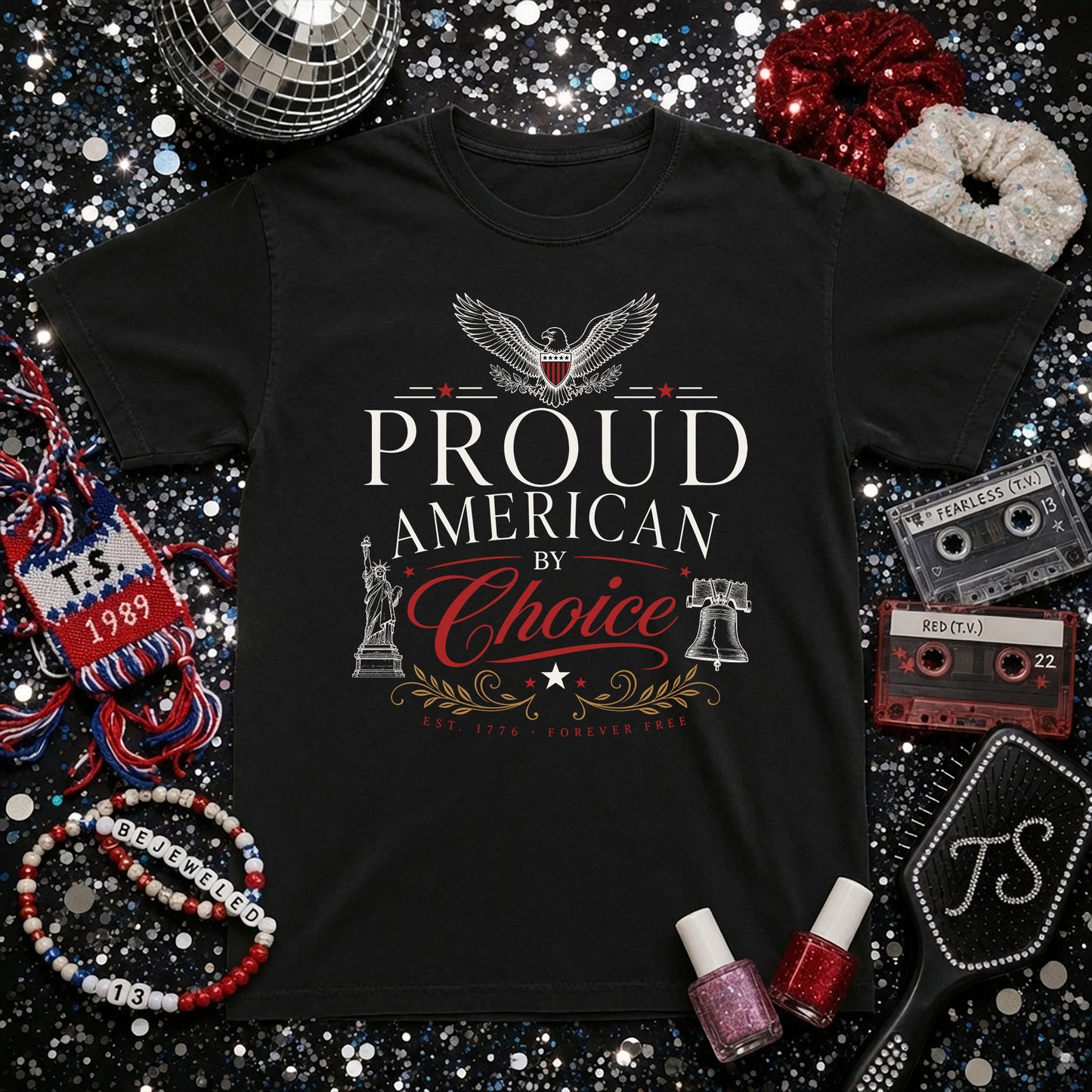 Proud American By Choice, New Citizens of America 250th Anniversary Shirt