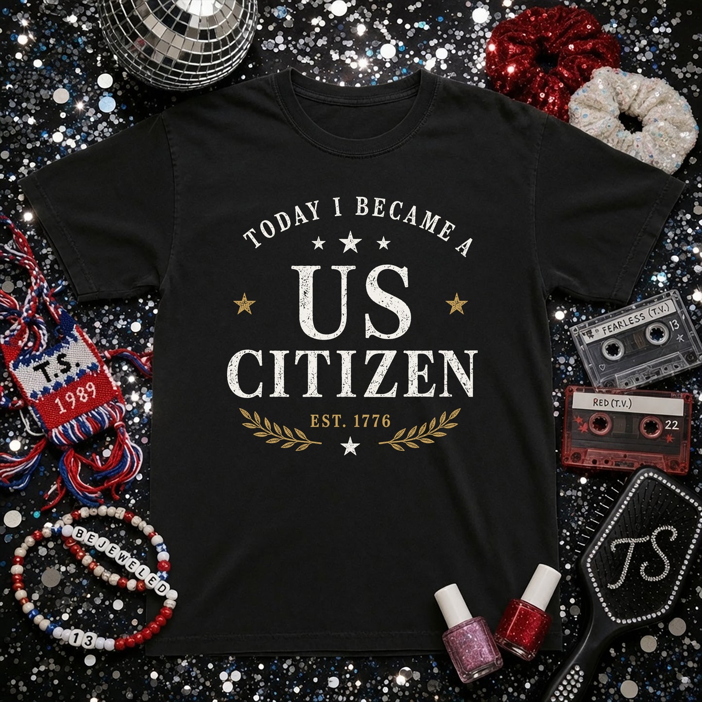 Today I Became A US Citizen, America 250th Anniversary Shirt