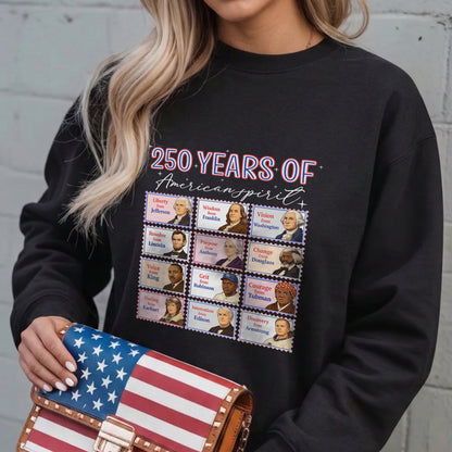 Historical Figures in America 250 Years of American Spirit