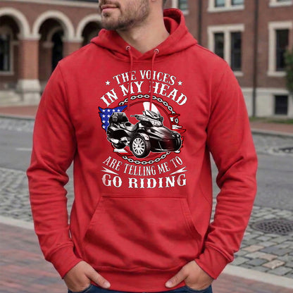 The Voice in My Head Spyder Riding T-shirt