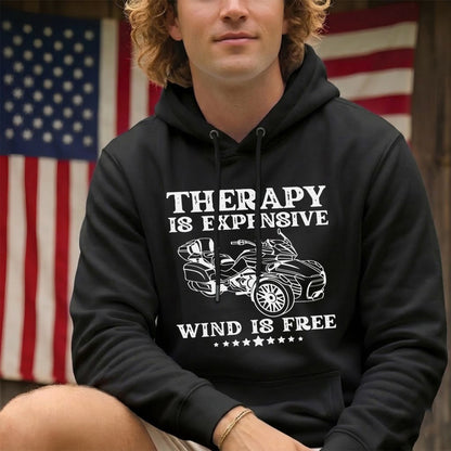 Therapy is Expensive Wind is Free Spyders T-shirt