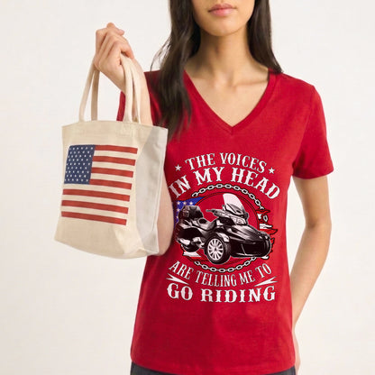 The Voice in My Head Spyder Riding T-shirt