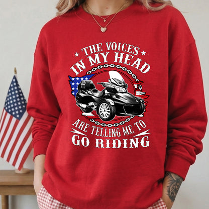 The Voice in My Head Spyder Riding T-shirt