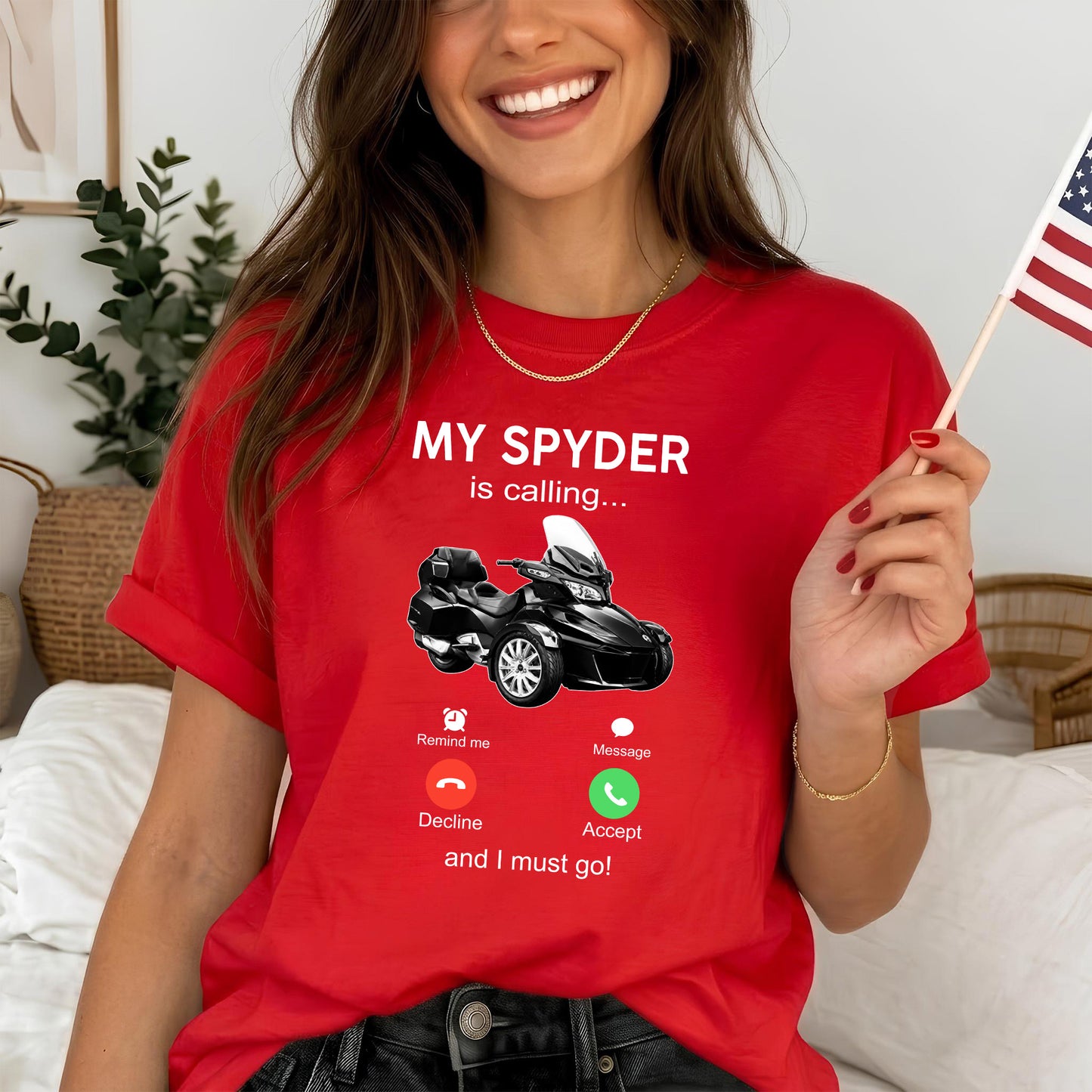 My Spyder is Calling T-shirt