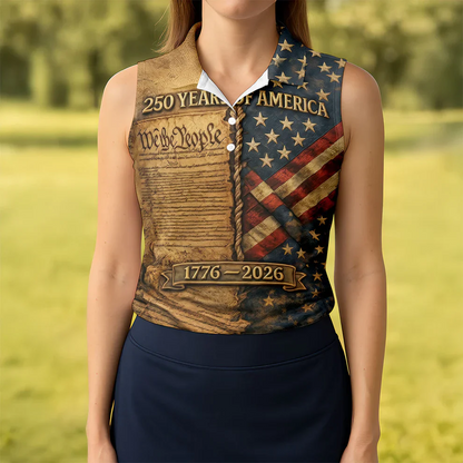 We The People 250 Years Of America 1776-2026 Polo