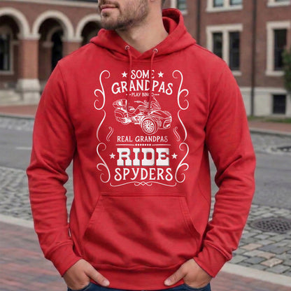 Real Grandpas Ride Spyders T-shirt