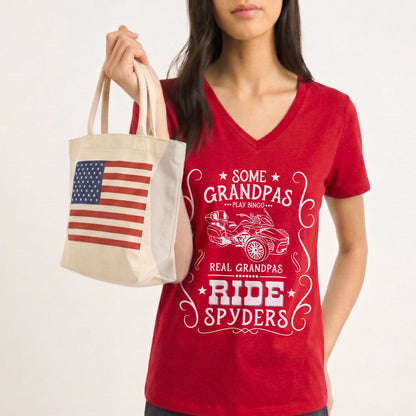 Real Grandpas Ride Spyders T-shirt