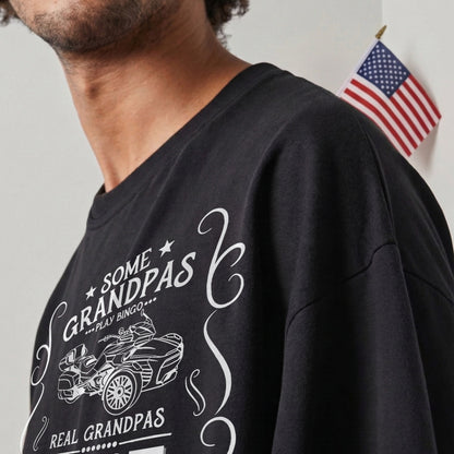 Real Grandpas Ride Spyders T-shirt