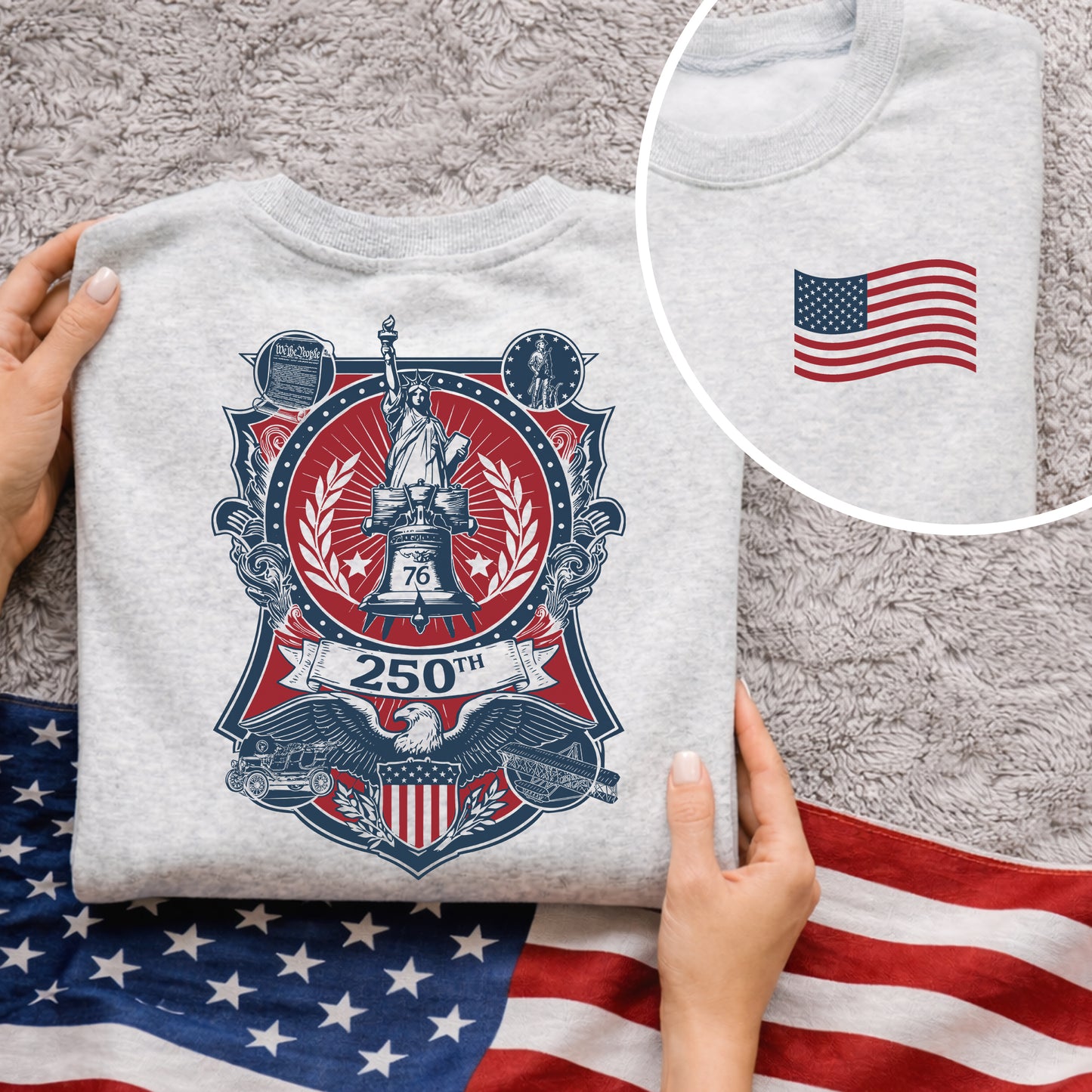 America 250th History Patriot Proud