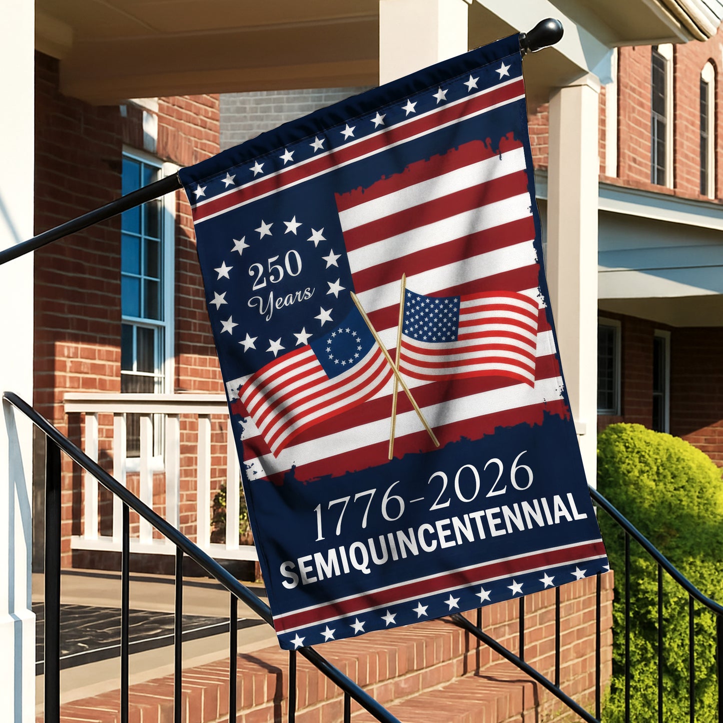 America 250th USA Semiquincentennial Flag