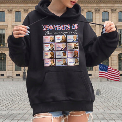 Historical Figures in America 250 Years of American Spirit