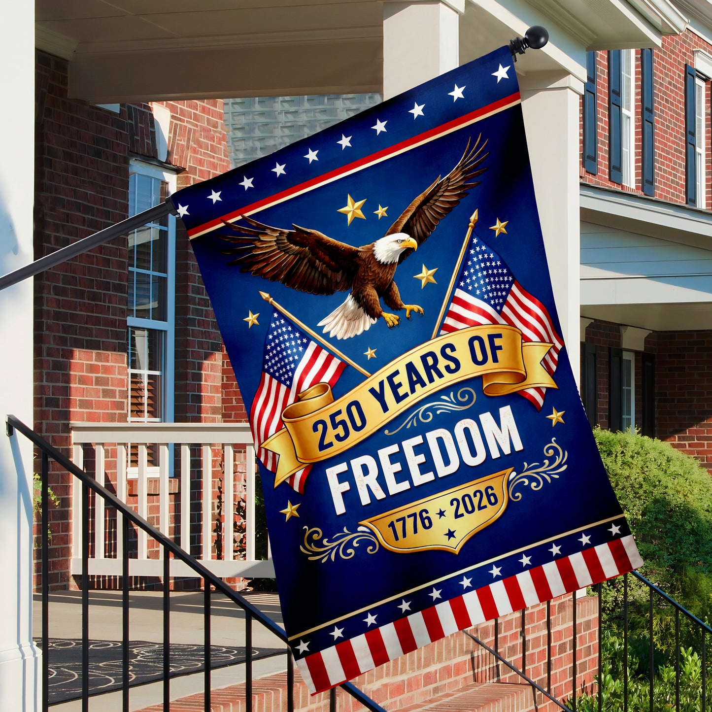 American Patriotic Flag, 250 Years