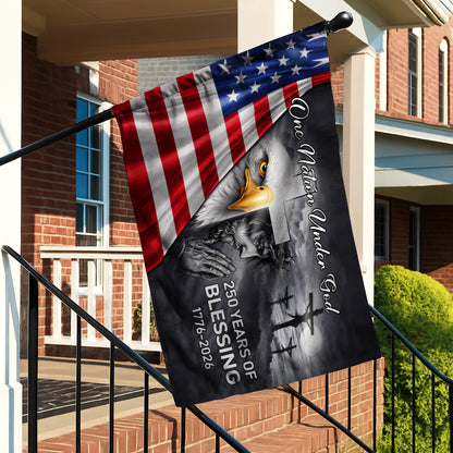 One Nation Under God 250 years of Blessing Flag