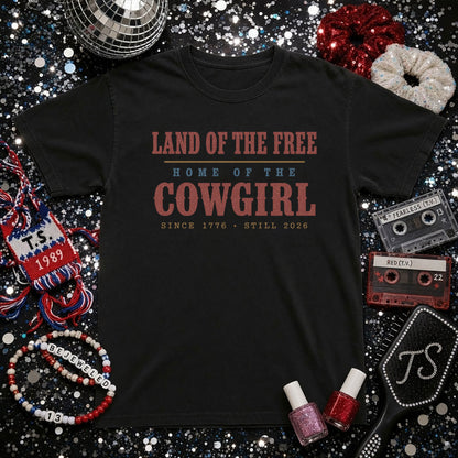 Home of the Cowgirl, America Semiquincentennial Comfort Colors Shirt