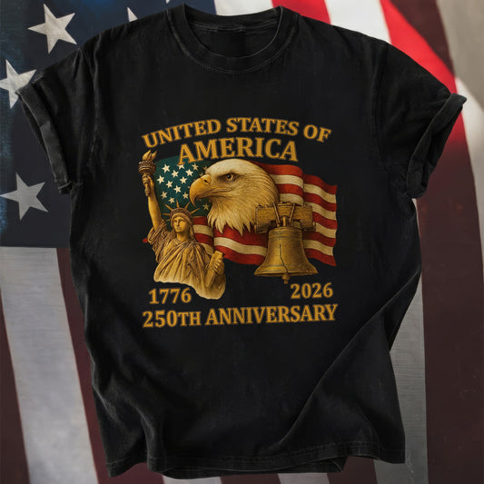 250 Years Anniversary USA Freedom