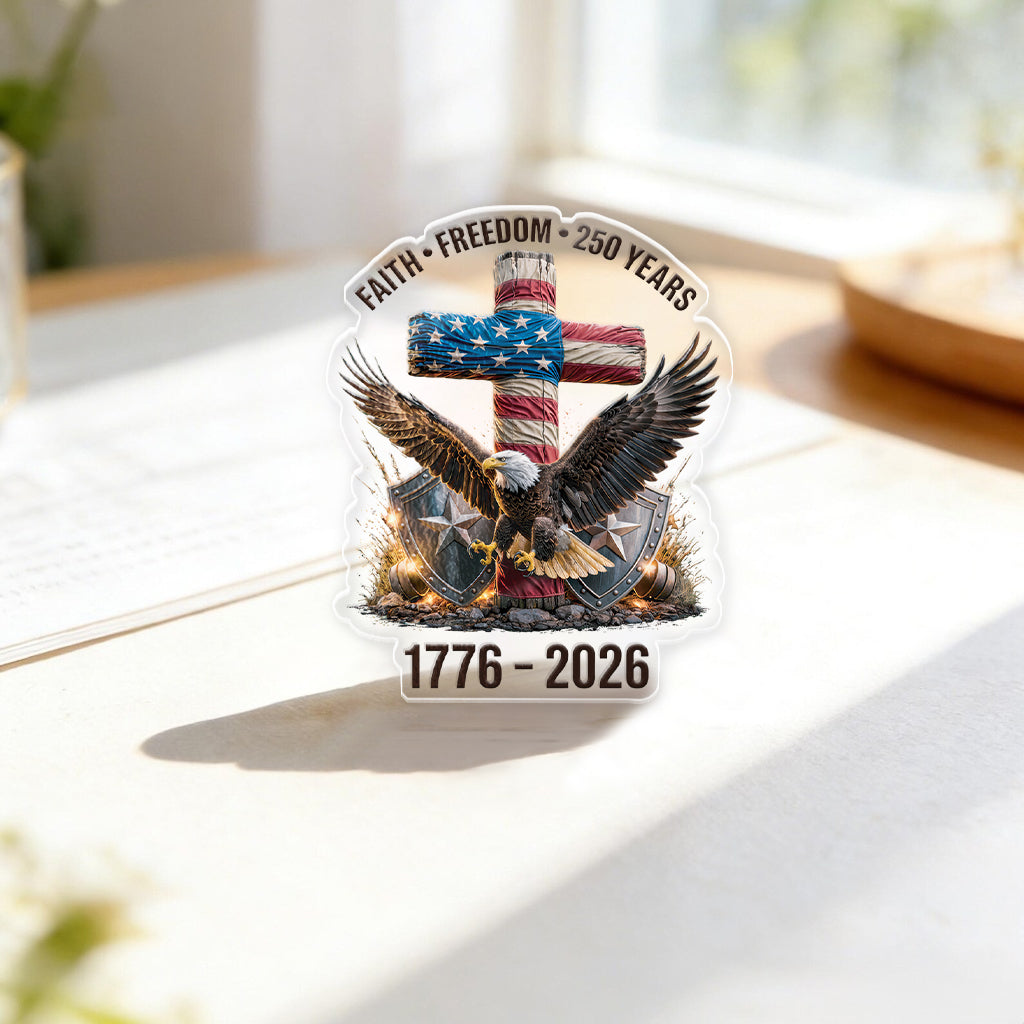 Combo 5 Patriotic Designs - America 250 Acrylic Pin Set