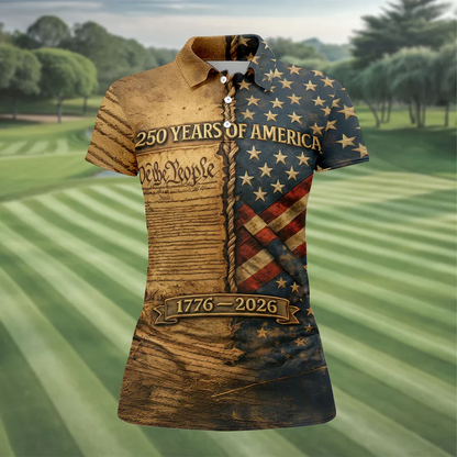 We The People 250 Years Of America 1776-2026 Polo