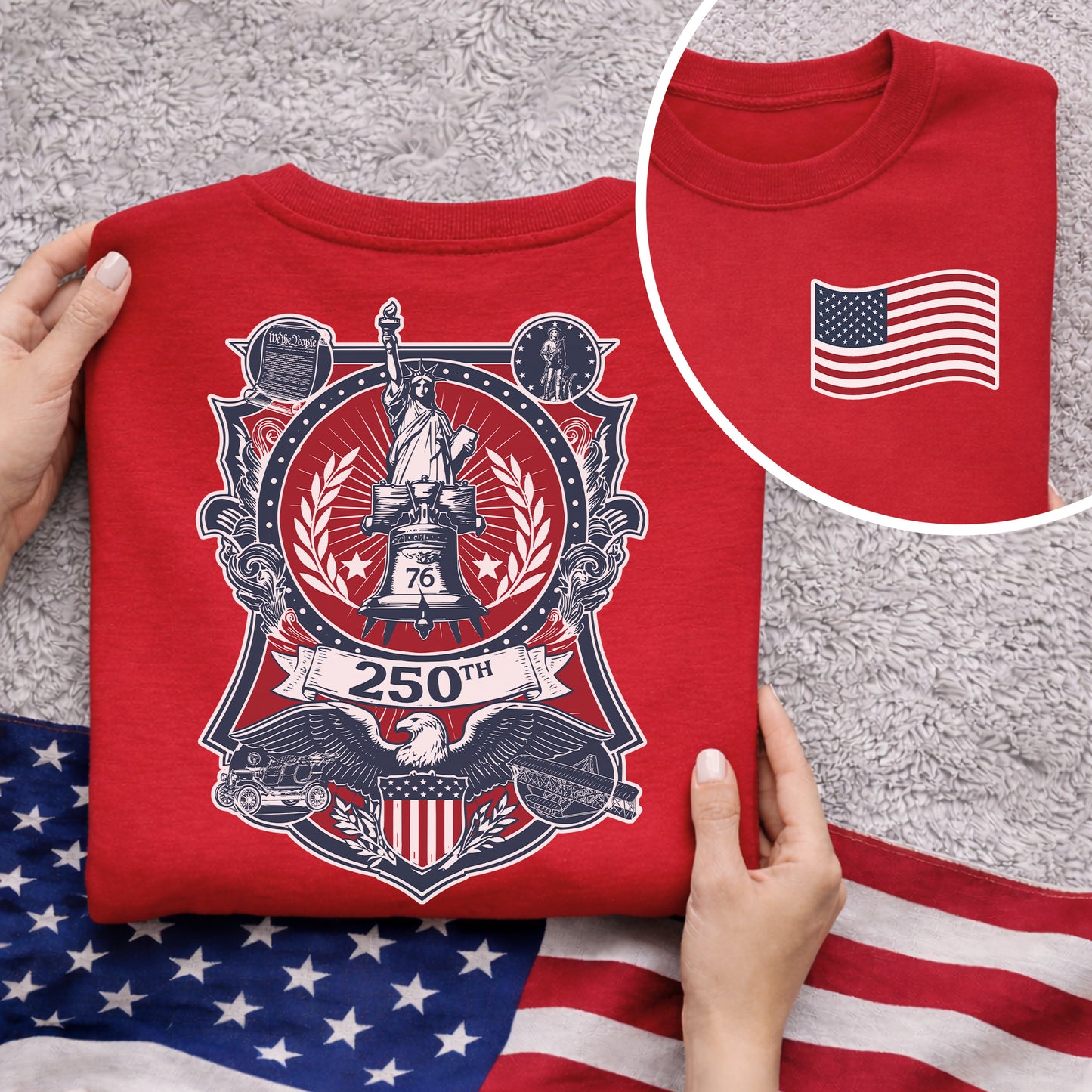 America 250th History Patriot Proud