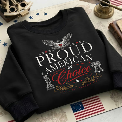 Proud American By Choice, New Citizens of America 250th Anniversary Shirt
