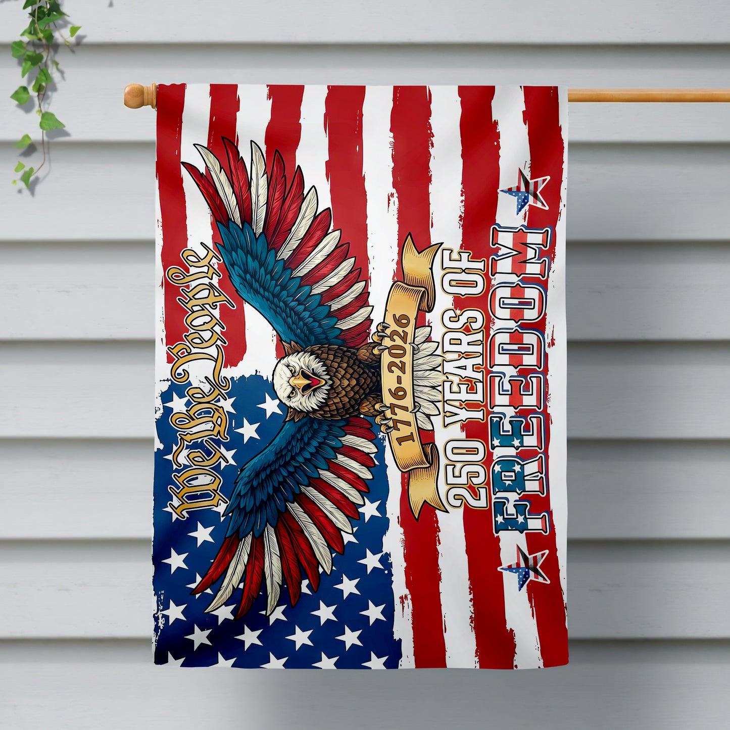 American Patriotic Flag, 250 Years