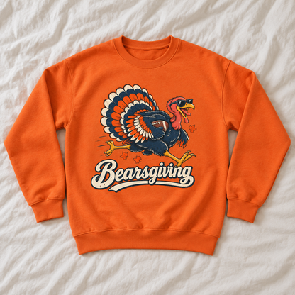 Thanksgiving Football Sweatshirt - Classic Sportswear for Football Lovers