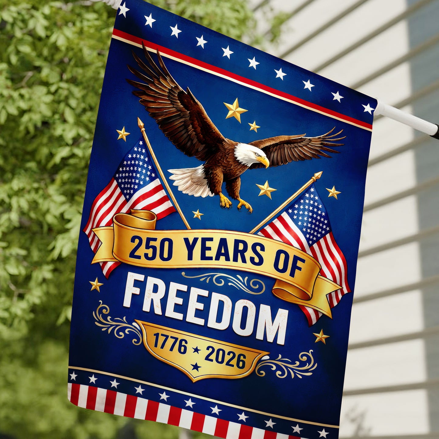 American Patriotic Flag, 250 Years