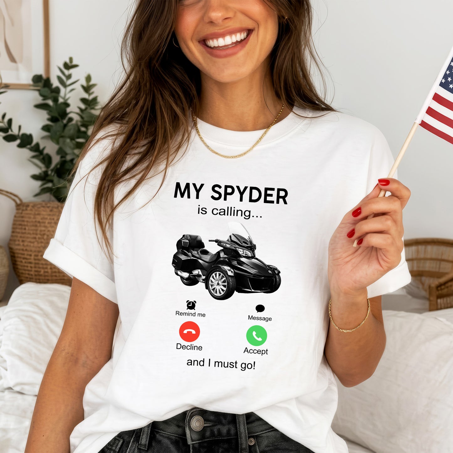 My Spyder is Calling T-shirt
