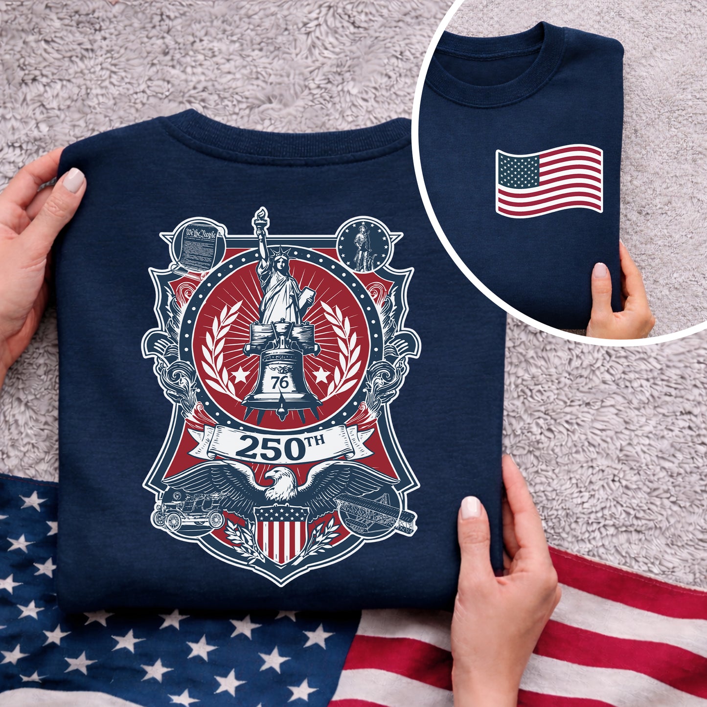 America 250th History Patriot Proud