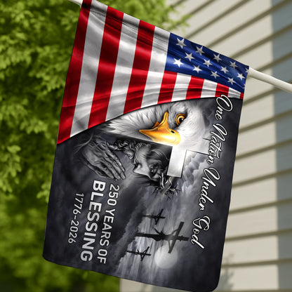 One Nation Under God 250 years of Blessing Flag