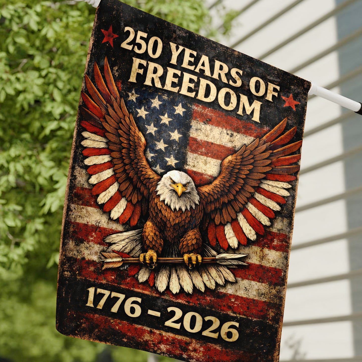 American Patriotic Flag, 250 Years