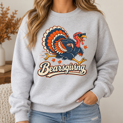 Thanksgiving Football Sweatshirt - Classic Sportswear for Football Lovers