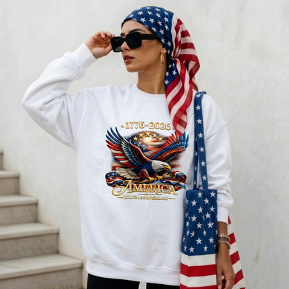 USA 250th Anniversary Eagle Shirt 1776–2026 – Patriotic American Eagle Unisex