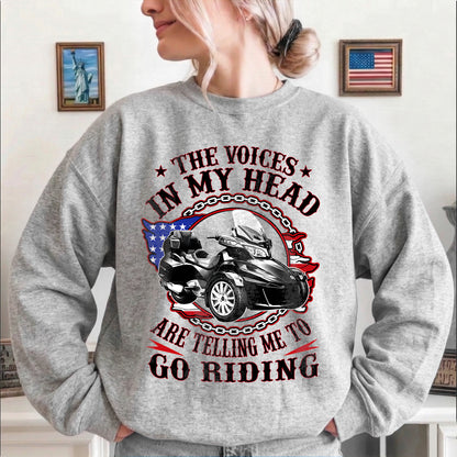 The Voice in My Head Spyder Riding T-shirt
