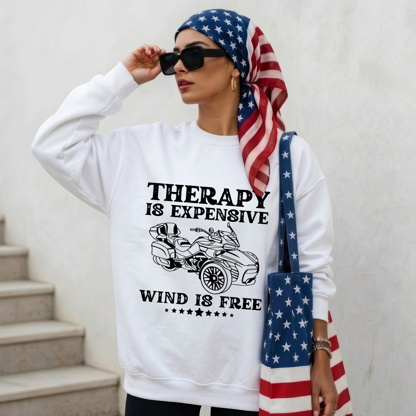 Therapy is Expensive Wind is Free Spyders T-shirt