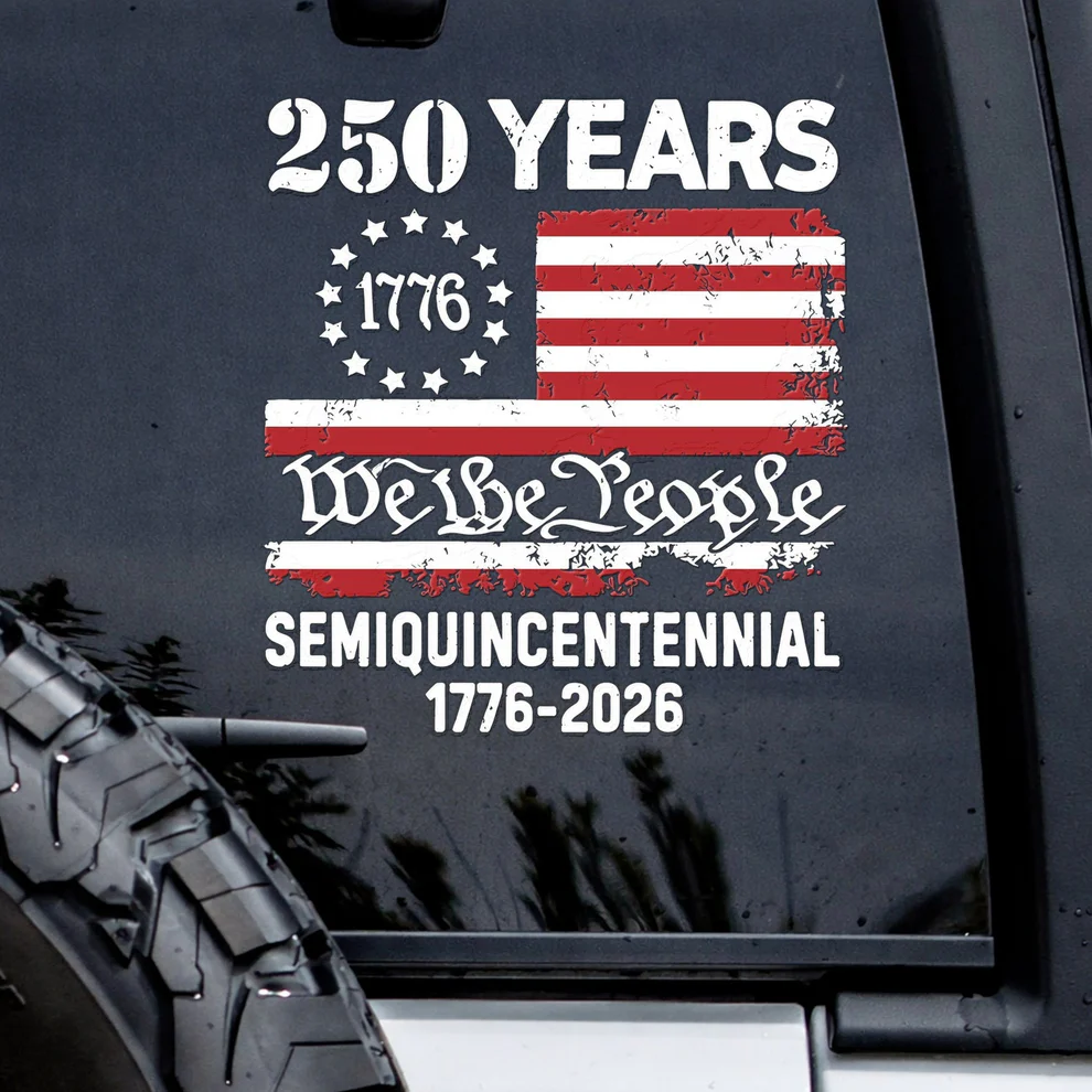 🔥 LIMITED TIME OFFER – 250th Anniversary Decal, United States Of America Eagle Patriotic