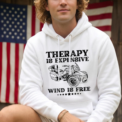 Therapy is Expensive Wind is Free Spyders T-shirt