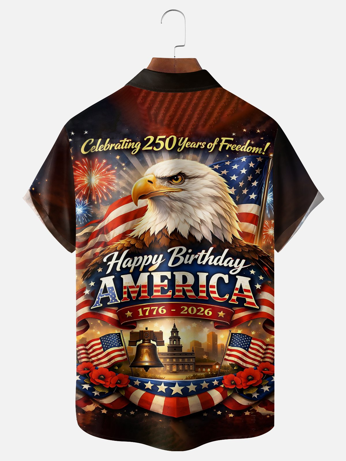 250th Anniversary Of USA Independence Day Holiday Hawaiian Shirt
