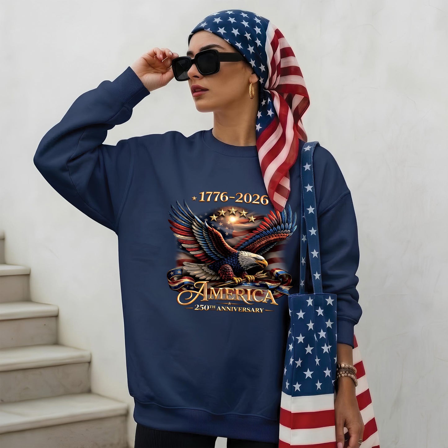 USA 250th Anniversary Eagle Shirt 1776–2026 – Patriotic American Eagle Unisex
