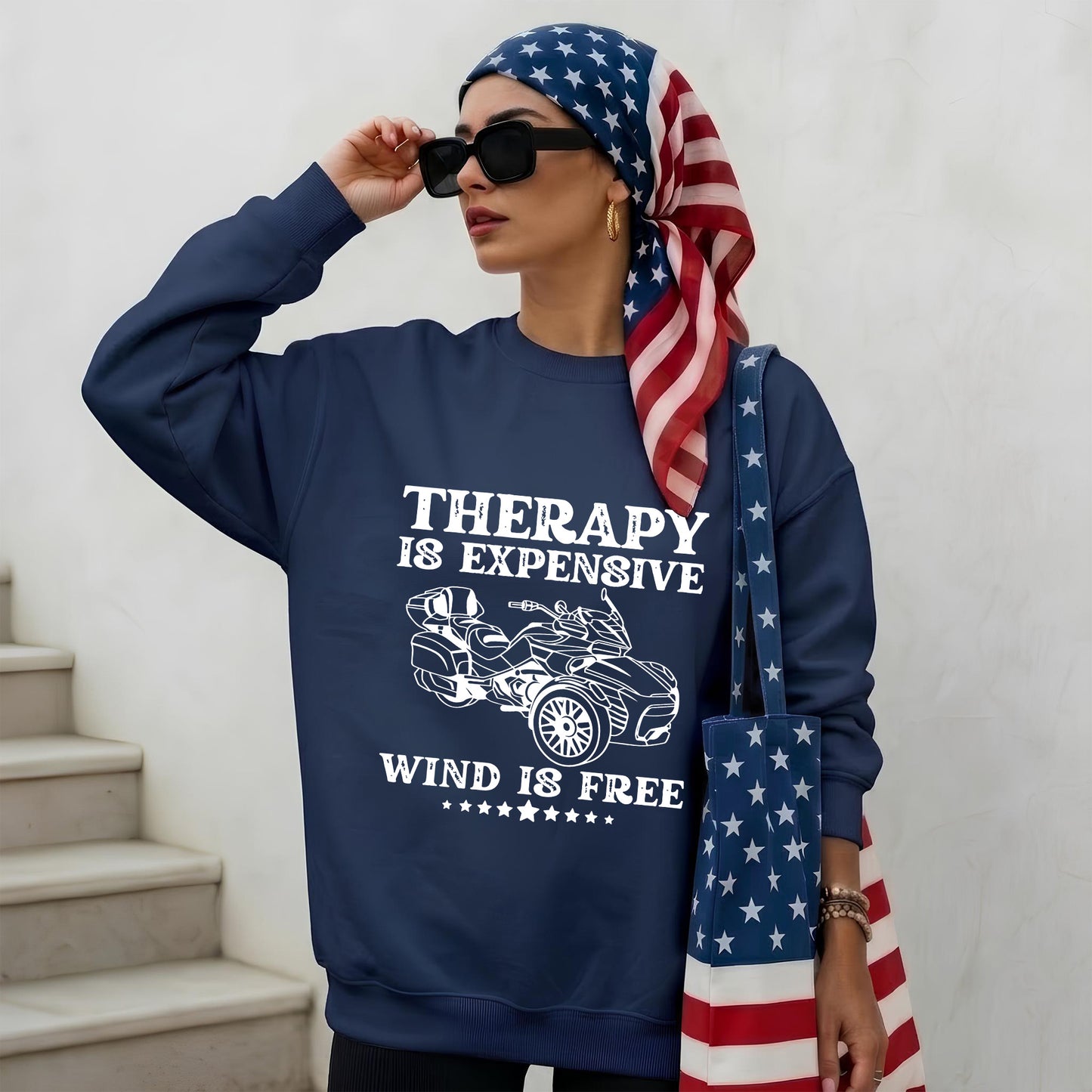 Therapy is Expensive Wind is Free Spyders T-shirt