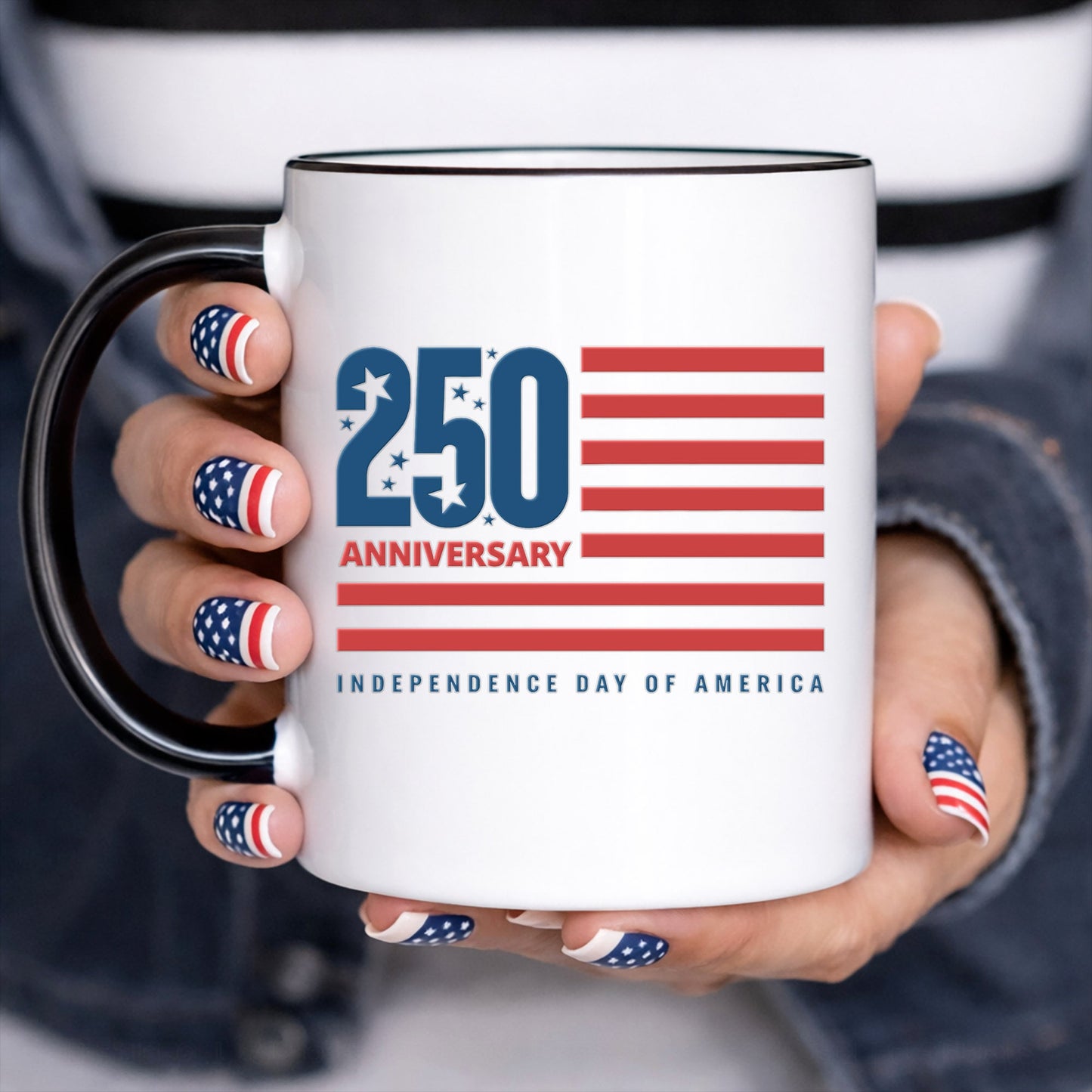 Independence Day 250th Anniversary Decal USA Flag Sticker 1776-2026