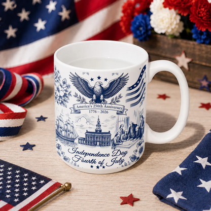 Semiquincentennial 1776-2026 Anniversary Mug Independence Day Gift